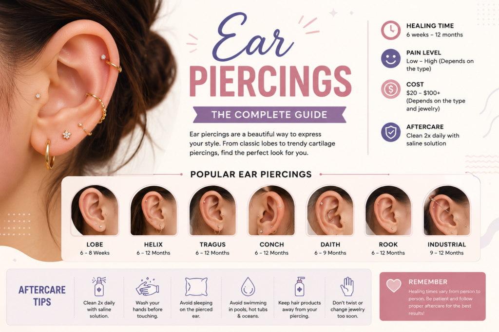 EAR PIERCINGS